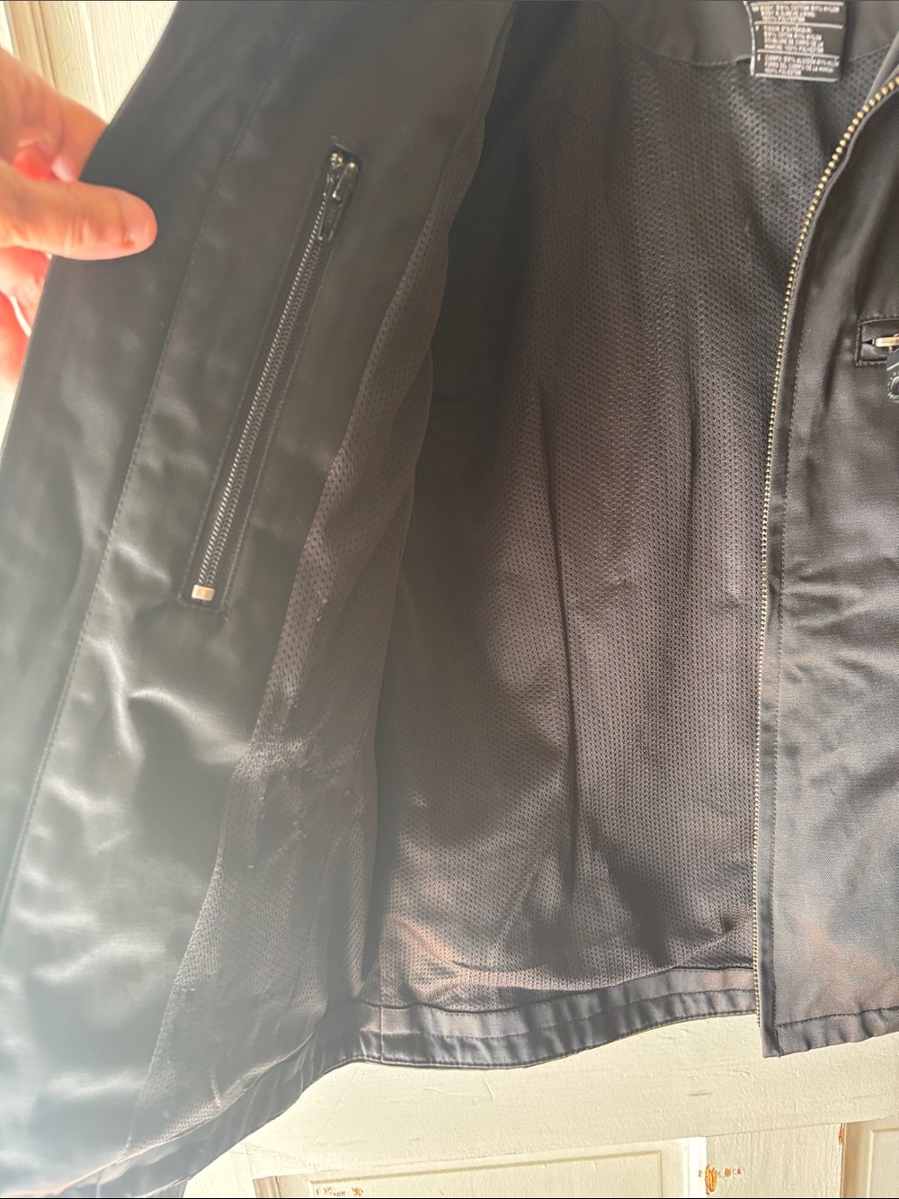 Harley-Davidson Black Nylon Jacket - Picture 4 of 16